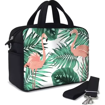 Termobox Pikniková termotaška přes rameno Plameňáci