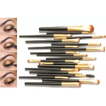 Kosmetický štětec Shimia sada 20 ks kosmetických štětců gold