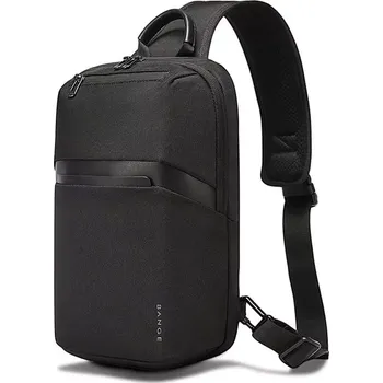 BANGE elegantní batoh přes rameno Mauro Černý 8L