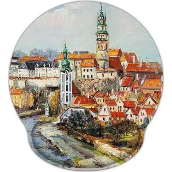 Podložka pod myš Huado ergonomická podložka pod myš Český Krumlov