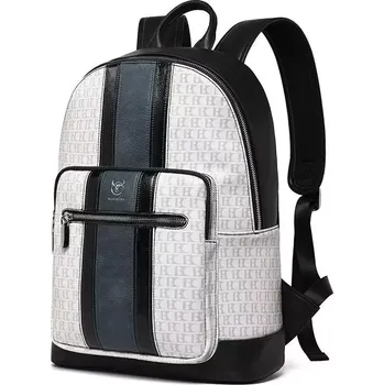 Městský batoh Bullcaptain elegantní batoh Reinholds Bílý 21L