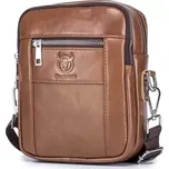Bullcaptain pánská kožená messenger taška Rufus Hnědý