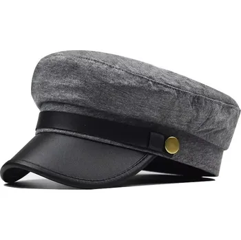 Čepice Lifestyle Dámská čepice kapitánka bekovka Daman Šedá