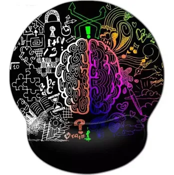 Podložka pod myš Huado ergonomická podložka pod myš Brain on Fire