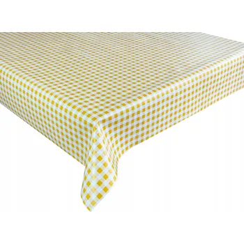 ubrus Cerata na Metry Ubrus Ceratový na míru Žlutá Kostka 300x140 cm