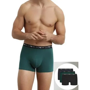 Pánské spodní prádlo Pánské bavlněné boxery DIM 6596 zelená M