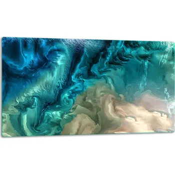 Kuchyňské prkénko SKLENĚNÁ DESKA NA KRAJENÍ 52x30 MARMOR