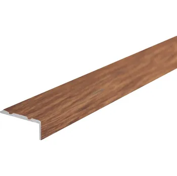 Podlahová lišta Profilteam schodová lišta samolepící 25x10x2700 Afrezia E33