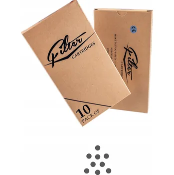 Tetovací jehla CARTRIDGE EZ FILTER jehla 9RS 0,35mm krabička 10 ks