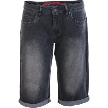 Pánské kraťasy Pánské 3/4 jeans kraťasy REDSPOT Aron Barva: Černá W3, Velikost: W31