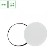 NYMPHEA ČERNO-BÍLÉ KRUHY 40W CW 230V 115st IP54 FI485x70 BÍLÁ/ČERNÁ OK