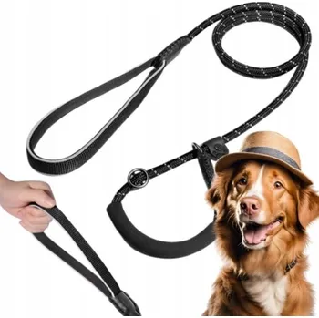Vodítko pro psa Vodítko sada (obojek + vodítko) Dogness, materiál 152 cm