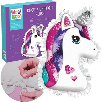 kreativní sada Wow Box Jednorožec Kreativní sada Polštář s flitry DIY