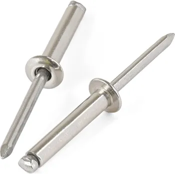 Nýt Nýt trhací nerez/nerez A2 s plochou hlavou - 4.8x30