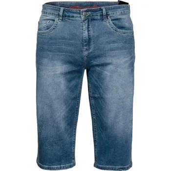 Pánské kraťasy Pánské 3/4 jeans kraťasy REDSPOT Aron Barva: Tmavě modrá W1, Velikost: W33