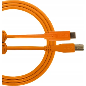 Datový kabel Kabel UDG Ultimate Audio Cable USB 2.0 C-B Oranžový 1,5 m