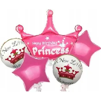 Balónek Sada balónků pro PRINCEZNU korunka k narozeninám Z14