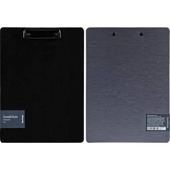 Psací podložka Podložka s klipem A4 Berlingo stříbrná