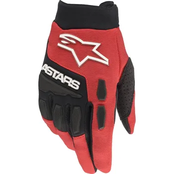 Moto rukavice Rukavice na motorku Alpinestars Full Bore červeno-černé Velikost: M