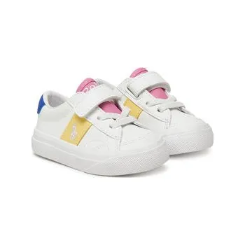 Chlapecké tenisky Sneakersy Polo Ralph Lauren Ryley Ps RL02360102 Bílá 19