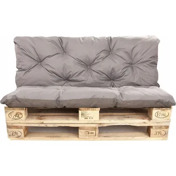 Podsedák POLŠTÁŘ ZAHRADNÍ NA PALETU LAVICI ZAHRADNÍ NÁBYTEK PROŠÍVANÁ 120x50x40cm