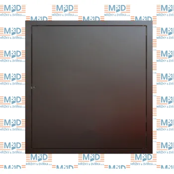 Revizní dvířka Revizní dvířka 800x800 mm hnědá uzamykatelná (800*800 mm revizní dvířka hnědá uzamykatelná)