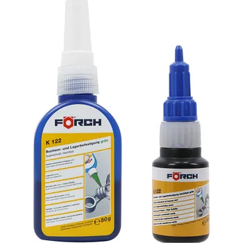 Tmel Förch Vysokopevnostní lepidlo na fixaci pouzder a ložisek K122 10 g / 50 g (Zelené lepidlo = vysoká pevnost)