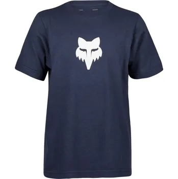 Chlapecké tričko Dětské/Juniorské Triko Fox Yth Fox Legacy Ss Tee Midnight Blue 31819-329 25/26