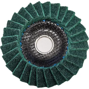 Brusný kotouč NÁSTROJE CZ Kotouč leštící fíbrový 115x22,2 zrnitost 150-200 zelený