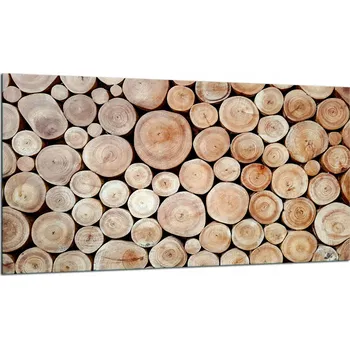 Příslušenství pro sporák SKLENĚNÁ OCHRANNÁ DESKA NA SPORÁK 90x52 DŘEVO