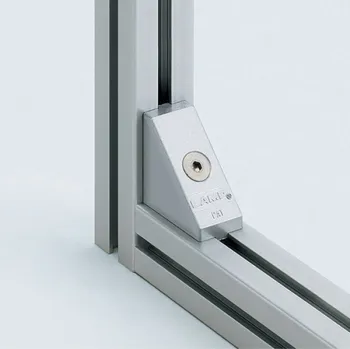 Nábytkové kování Spojovací úhelník pro aluprofily, po-instalační typ PJ-80AE