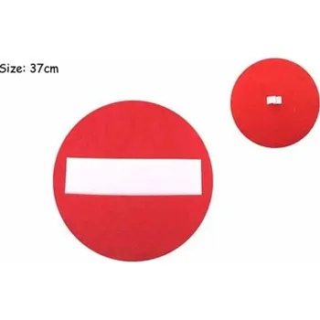 plyšák Značka plyšová Zákaz vjezdu