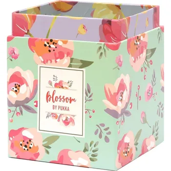 Sada 2 stojánků papírových na tužky, (100x100x100mm + 90x90x110mm)