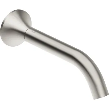 Vodovodní baterie Dornbracht Vaia - Pevný vanový výtok nástěnný, kartáčovaná platina 13801809-06