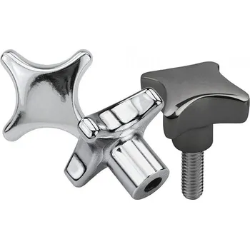 Matice Křížové ovládací matice podle DIN 6335, nerez 06158-5050102