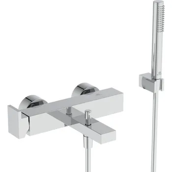 Vodovodní baterie Ideal Standard Extra - Vanová baterie nástěnná se sprchovým setem, chrom BD514AA