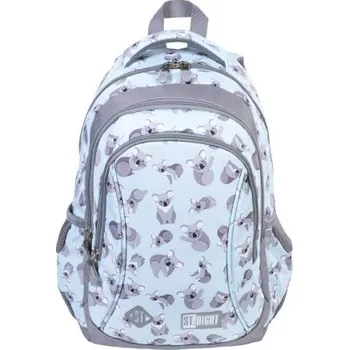 Školní batoh Volnočasový batoh St.RIGHT - KOALA, 3 komorový BP26, rozměry: 39 x 27 x 17 cm