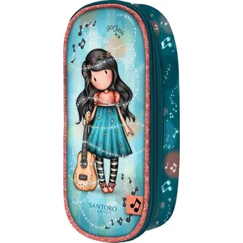 Penál Školní penál oválný Santoro London - This Ones For You, rozměry 23 x 6 x 7 cm