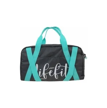 Sportovní taška Sportovní taška LIFEFIT® pro ženy, šedo-mint