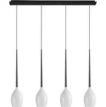 AZzardo AZ0101 DECOline Izzat 4 WHITE stropní závěsné svítidlo 4xE14 50W IP20 lesklá bílá