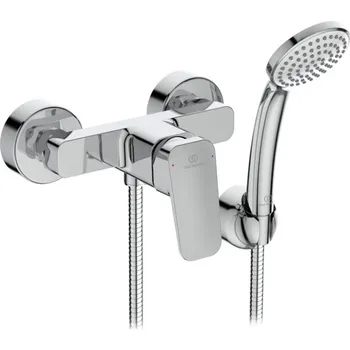 Vodovodní baterie Ideal Standard Ceraplan - Sprchová baterie nástěnná se sprchovým setem, chrom BD251AA