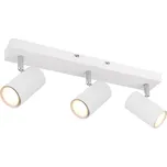 GLOBO 57911-3W ROBBY stropní bodové svítidlo/spot 3xGU10 bílá, chrom