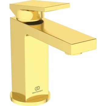 Ideal Standard Extra - Umyvadlová baterie s odtokovou garniturou, kartáčovaná zlatá BD500A2