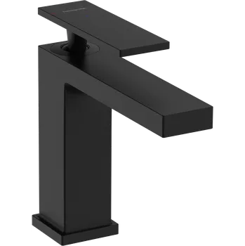 Vodovodní baterie Hansgrohe Tecturis E Páková umyvadlová baterie 110 CoolStart EcoSmart+ bez odtokové soupravy, matná černá 73012670