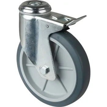 Kolečko Přístrojová kolečka vyšší zatížení- otočná s brzdou MI-C121.A80.081