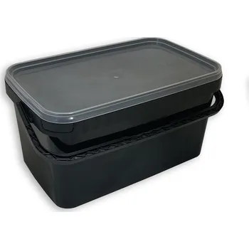 Zdenické nářadí CADOX - Kbelík obdélníkový černý - 10l