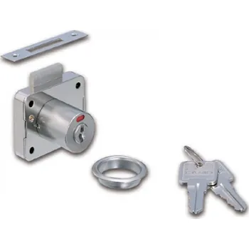 Nábytkové kování Zámek pro skříňky s indikátorem 2200-30-D