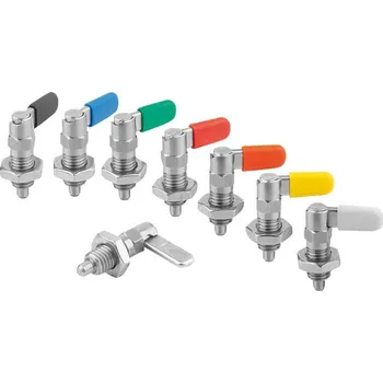 Úhloměr Aretační čepy s páčkou, nerezové s dorazem 03099-22-11050510