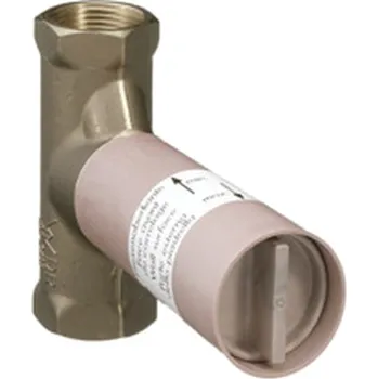 Vodovodní baterie AXOR Základní těleso 52 l/min pro uzavírací ventil s podomítkovou instalací, vřeteno, 16973180