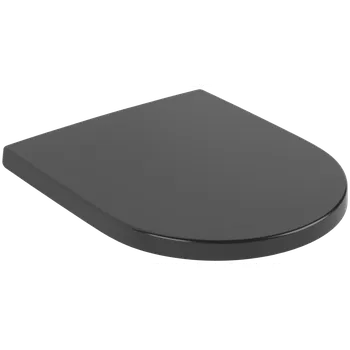 WC sedátko Villeroy & Boch Subway 3.0 - WC sedátko s poklopem QuickRelease SoftClosing, Ebony 8M42S1S5